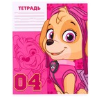 Тетрадь 12 листов в крупную клетку, 5 видов МИКС, обложка мелованный картон, Щенячий патруль (комплект 10 шт) - фото 35004395