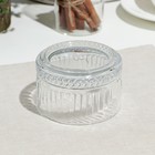 Салатник Elysia, d=9 см, 235 мл, стекло, прозрачный - Фото 3