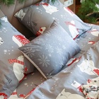 Подушка декоративная новогодняя «Этель. Снежинки», 60×40 см - Фото 4