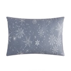 Подушка декоративная новогодняя «Этель. Снежинки», 60×40 см - Фото 5