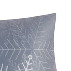 Подушка декоративная новогодняя «Этель. Снежинки», 60×40 см - Фото 6
