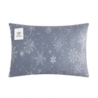 Подушка декоративная новогодняя «Этель. Снежинки», 60×40 см - Фото 9