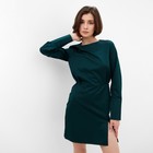 Платье женское MINAKU: Silk pleasure цвет зеленый , р-р 46 - Фото 1