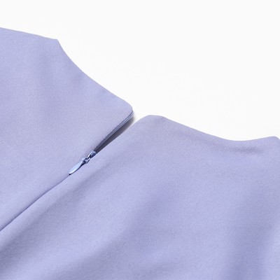 Платье мини женское MINAKU: Silk pleasure, сиреневое, размер 48