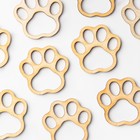 Набор заготовок для творчества "Лапки", 10шт, 30 х 28 мм (комплект 4 шт) - фото 25351545