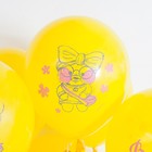 Шар латексный 12" «С днём рождения! Ла-ла Уточка», 2-сторонний, набор 25 шт., цвет жёлтый - Фото 4