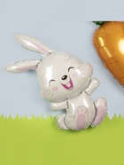 Воздушный шар фольгированный 44" «Зайка», фигура - фото 119351052