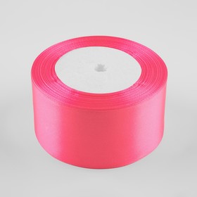 

Лента атласная, 50 мм × 30 ± 1 м, цвет розовый