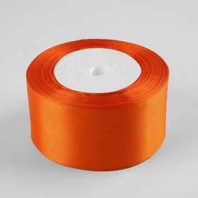 

Лента атласная, 50 мм × 30 ± 1 м, цвет оранжевый