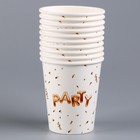 Стакан одноразовый бумажный "Party", 250 мл (комплект 10 шт) - фото 23297234 Стакан одноразовый бумажный "Party", 250 мл (комплект 10 шт) - фото 23297234