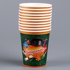 Стакан одноразовый бумажный "Выпускник", 250 мл 9599629