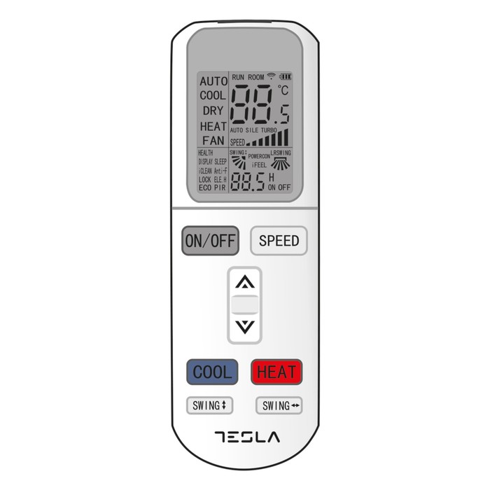 Сплит-система Tesla Inverter TA71FFUL-2432IA, 7.2 кВт, до 70 м2 - фото 51537417