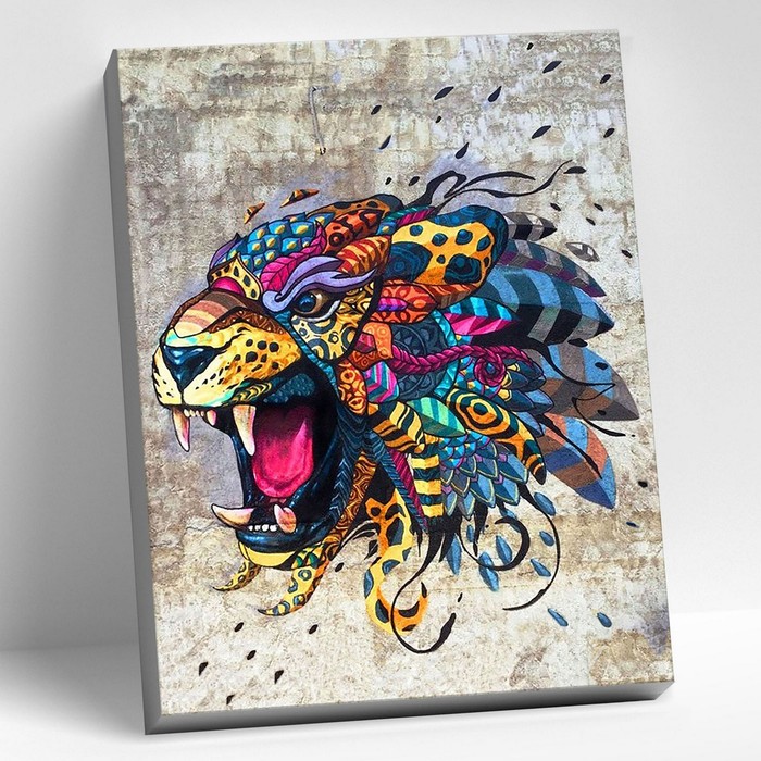 Картина по номерам 40 × 50 см «Уличное искусство граффити» 25 цветов - Фото 1