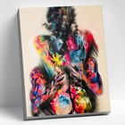 Картина по номерам 40 × 50 см «Радужная женщина» 20 цветов - фото 319594975