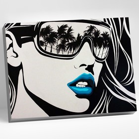 Картина по номерам «Чёрно-белый стиль», 40 × 50 см, 7 цветов