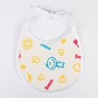 Нагрудник детский 18×18 см, микрофибра с ПВХ покрытием «Витоша», белый - Фото 3