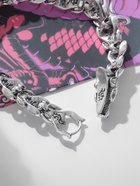 Браслет металл «Япония» отдыхающий дракон, цвет серебро, 20 см 9473110