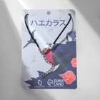 Кулон «Япония» облако на шнурке, цвет красный в серебре, 42 см + 5 см удлинитель - Фото 2