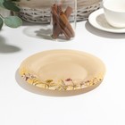 Десертная тарлека Bueno Brush Ambiante, d=19 см, стекло, прозрачная - фото 34648167