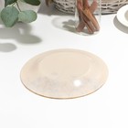 Десертная тарлека Bueno Brush Ambiante, d=19 см, стекло, прозрачная - фото 34648168