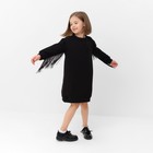 Платье для девочки MINAKU, цвет чёрный, рост 128 см - Фото 3