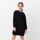 Платье для девочки MINAKU: Casual Collection, прямое, чёрное, рост 140 см - Фото 1