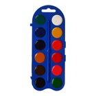 УЦЕНКА Акварель медовая ЗХК «Я - Художник!», 12 цветов, в пластиковом пенале, без кисти - Фото 1