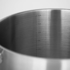 Кастрюля Катунь «Общепит», 15 л, d=30 см, h=22 см, капсульное дно, индукция, нержавеющая сталь - Фото 5