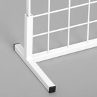 Сетка-стенд односторонняя 60x19x60см, цвет белый (порошковое покрытие) - Фото 2