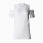 Футболка женская, цвет белый, размер 42 (S) - фото 24720095