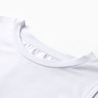 Футболка женская, цвет белый, размер 42 (S) - фото 24720096