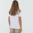 Футболка женская, цвет белый, размер 42 (S) - фото 24720094