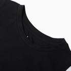 Футболка женская, цвет чёрный, размер 42 (S) - фото 22349303