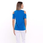 Футболка женская, цвет ярко-синий, размер 42 (S) - фото 22349309