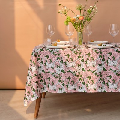 Скатерть «Этель. Попугай», 149×180 см, 80% хлопок, 20% п/э, сатин 110 г/м²