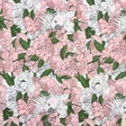 Дорожка на стол Этель «Попугай» 40×149 см, 80% хлопок, 20% пэ, сатин 110 г/м², розовая - Фото 4