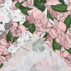 Дорожка на стол Этель «Попугай» 40×149 см, 80% хлопок, 20% пэ, сатин 110 г/м², розовая - Фото 5