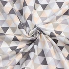 Скатерть Этель "Треугольники" 110х149 см, 80% хл, 20% пэ, сатин 110 г/м2 - фото 22349539