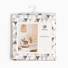 Скатерть Этель "Треугольники" 110х149 см, 80% хл, 20% пэ, сатин 110 г/м2 - фото 22349543