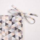 Сидушка Этель "Треугольники" 42х42 см, 80% хл, 20% пэ, сатин 110 г/м2 9596590