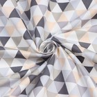 Шторы для кухни «Этель. Треугольники», 149×180 см - 2 шт., подхваты - 2 шт. - Фото 4