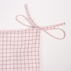 Подушка Этель "Клетка" 42х42 см, 80% хл, 20% пэ, сатин 110 г/м2 9596603