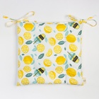 Сидушка Этель "Лимонад" 42х42 см, 80% хл, 20% пэ, сатин 110 г/м2 9596628