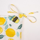 Сидушка Этель "Лимонад" 42х42 см, 80% хл, 20% пэ, сатин 110 г/м2 9596628