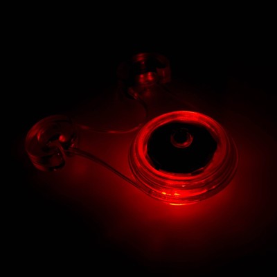 Фонарь велосипедный задний «Мастер К», 1 диод, 3 режима, CR2032, красный