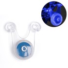 Фонарь велосипедный задний «Мастер К», 1 диод, 3 режима, CR2032, синий - Фото 1