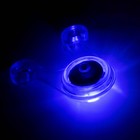 Фонарь велосипедный задний «Мастер К», 1 диод, 3 режима, CR2032, синий - Фото 3