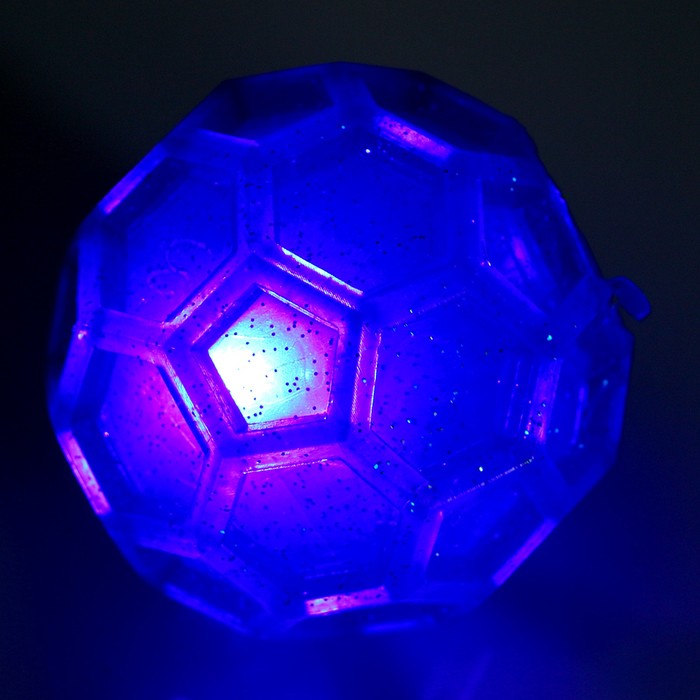 Мяч световой «Веселье», цвета МИКС - фото 1885690535