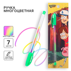 Ручка шариковая, многоцветная, Гравити Фолз - Фото 1