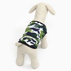 Майка для животных, 2XL (ДС 45, ОГ 55 см), камуфляж - фото 24200660